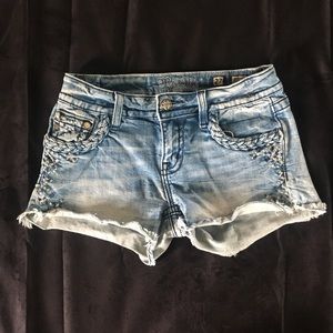 Size 27 Miss Me jean shorts